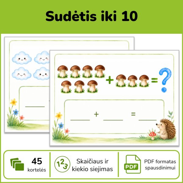 P231-sudetis-iki-10-skaicius-ir-kiekis Sudėtis iki 10 – skaičiavimo kortelės vaikams