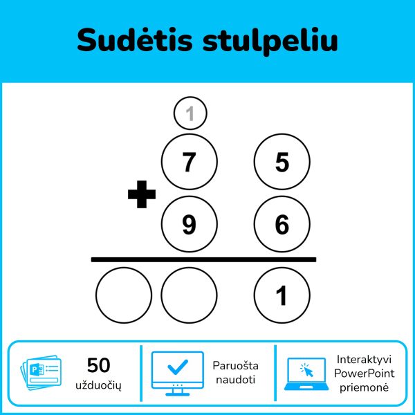 202-sudetis-stulpeliu-pptx Sudėtis stulpeliu | Interaktyvios užduotys