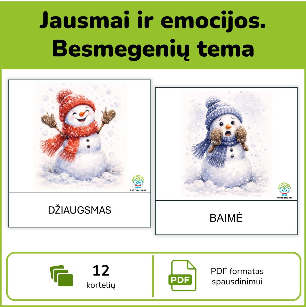 Jausmai ir emocijos | Besmegenių tema